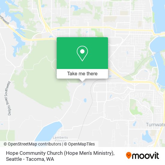 Mapa de Hope Community Church (Hope Men's Ministry)