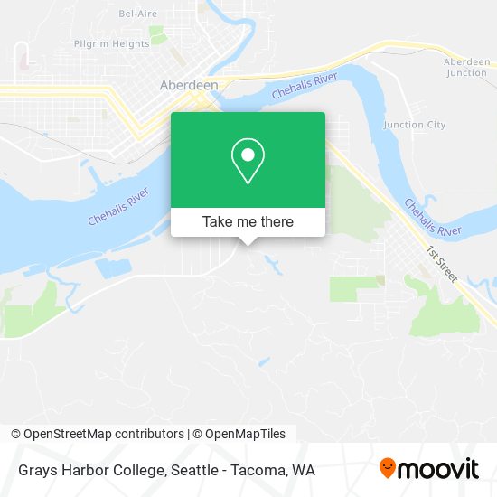 Grays Harbor College map