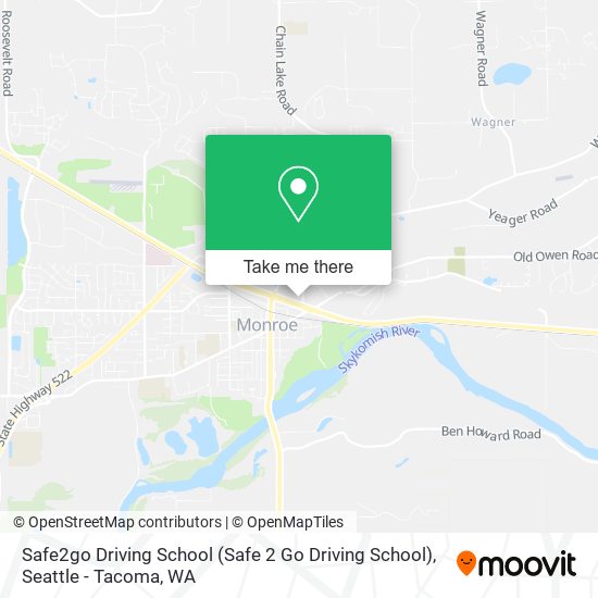 Safe2go Driving School (Safe 2 Go Driving School) map