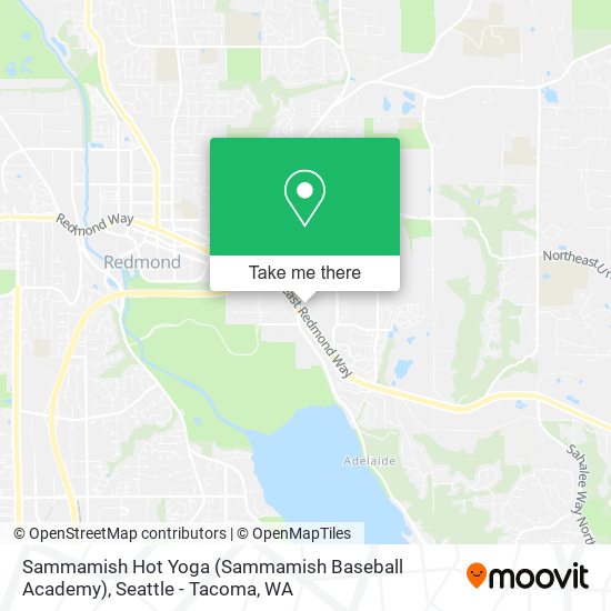 Sammamish Hot Yoga (Sammamish Baseball Academy) map