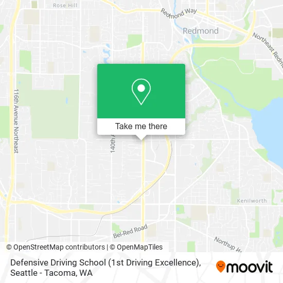 Mapa de Defensive Driving School (1st Driving Excellence)