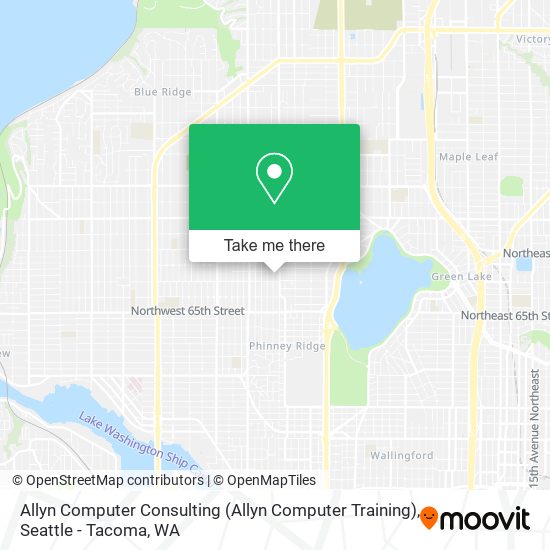 Mapa de Allyn Computer Consulting (Allyn Computer Training)