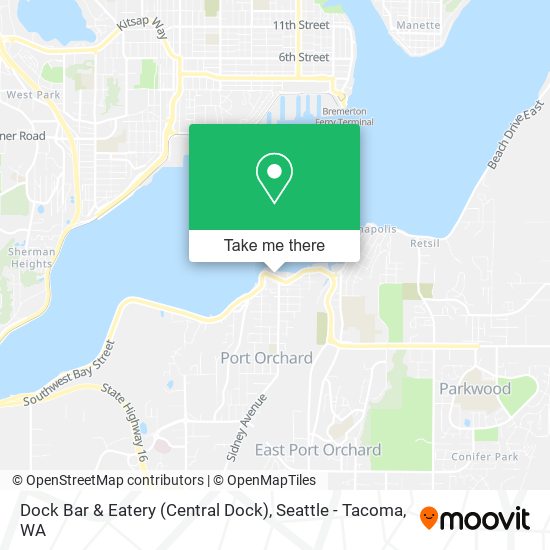 Dock Bar & Eatery (Central Dock) map