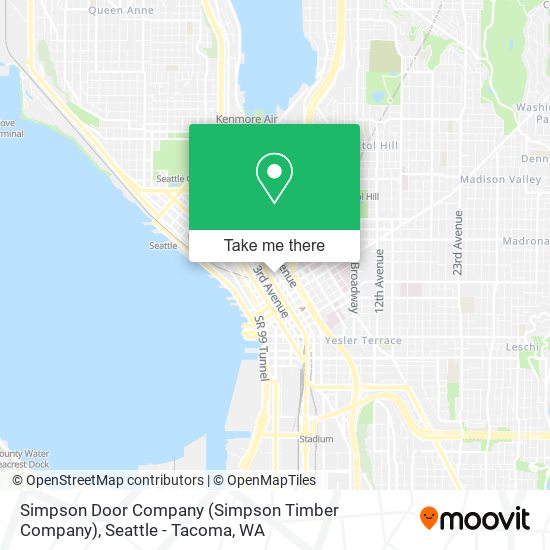 Mapa de Simpson Door Company (Simpson Timber Company)