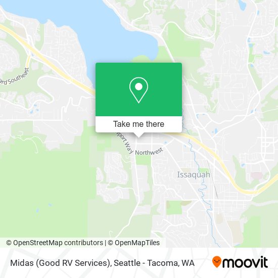 Midas (Good RV Services) map