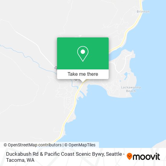 Mapa de Duckabush Rd & Pacific Coast Scenic Bywy