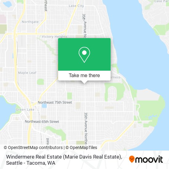 Mapa de Windermere Real Estate (Marie Davis Real Estate)