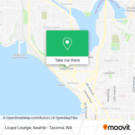 Loupe Lounge map