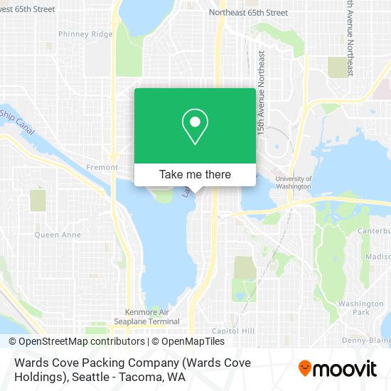 Wards Cove Packing Company (Wards Cove Holdings) map