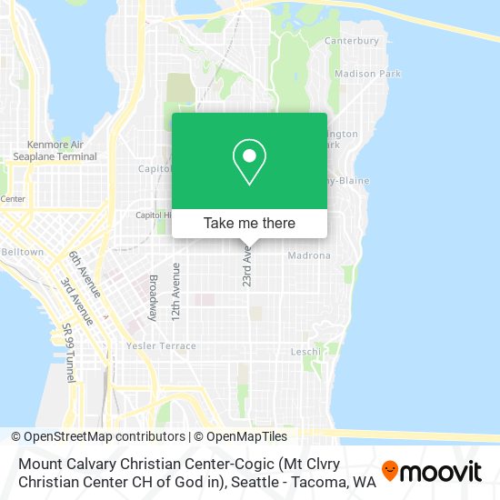 Mount Calvary Christian Center-Cogic (Mt Clvry Christian Center CH of God in) map