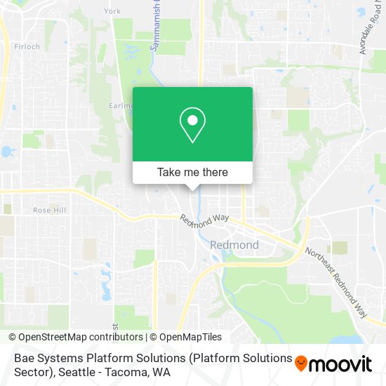 Mapa de Bae Systems Platform Solutions (Platform Solutions Sector)