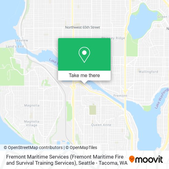 Mapa de Fremont Maritime Services (Fremont Maritime Fire and Survival Training Services)