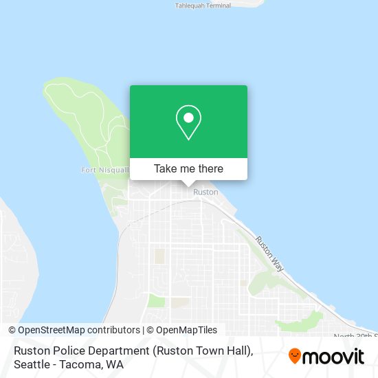 Mapa de Ruston Police Department (Ruston Town Hall)