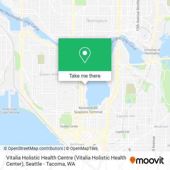 Mapa de Vitalia Holistic Health Centre
