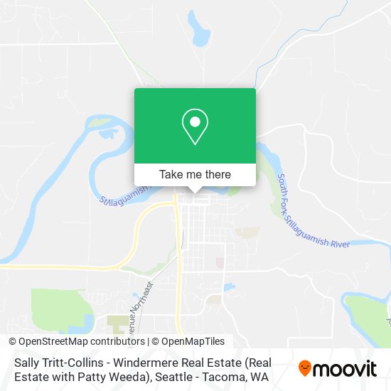 Sally Tritt-Collins - Windermere Real Estate (Real Estate with Patty Weeda) map