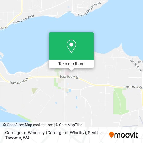 Mapa de Careage of Whidbey (Careage of Whidby)