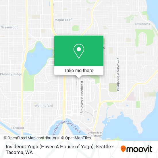 Mapa de Insideout Yoga (Haven A House of Yoga)