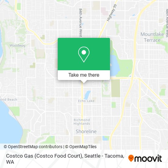 Costco Gas (Costco Food Court) map