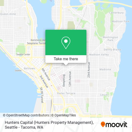 Mapa de Hunters Capital (Hunters Property Management)