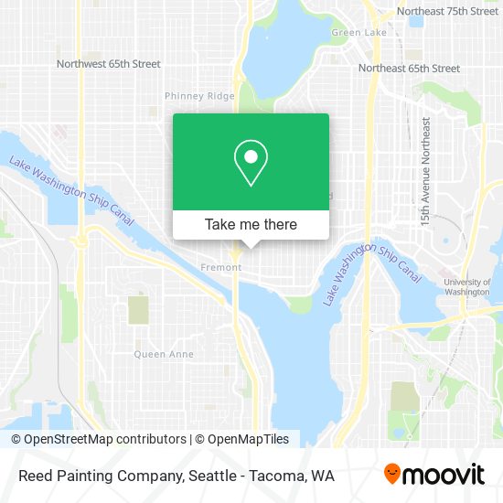 Reed Painting Company map