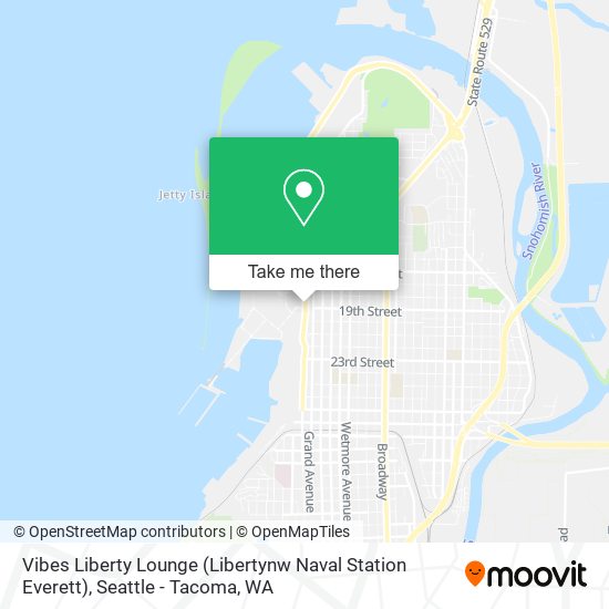 Vibes Liberty Lounge (Libertynw Naval Station Everett) map