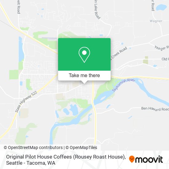 Mapa de Original Pilot House Coffees (Rousey Roast House)