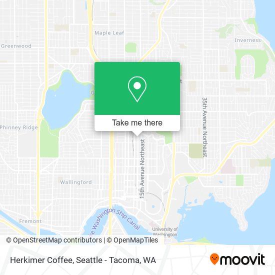 Herkimer Coffee map