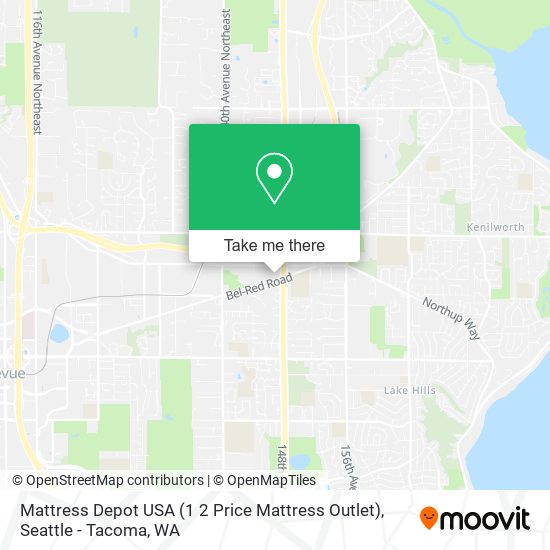 Mattress Depot USA (1 2 Price Mattress Outlet) map