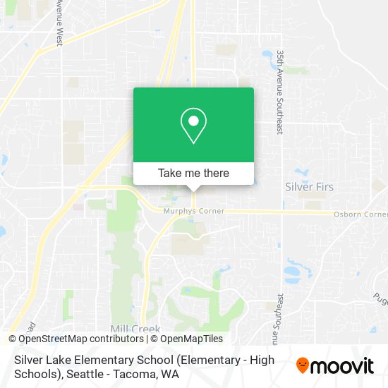 Mapa de Silver Lake Elementary School (Elementary - High Schools)