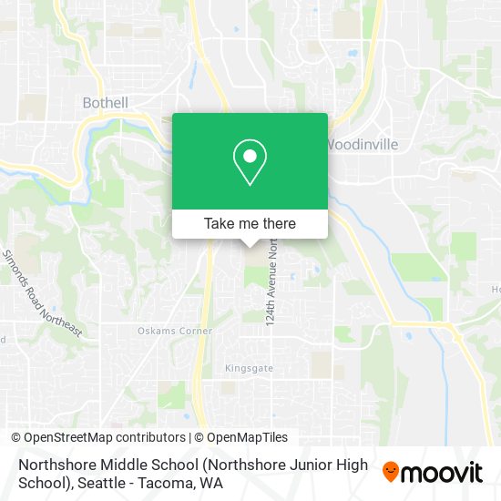 Mapa de Northshore Middle School (Northshore Junior High School)