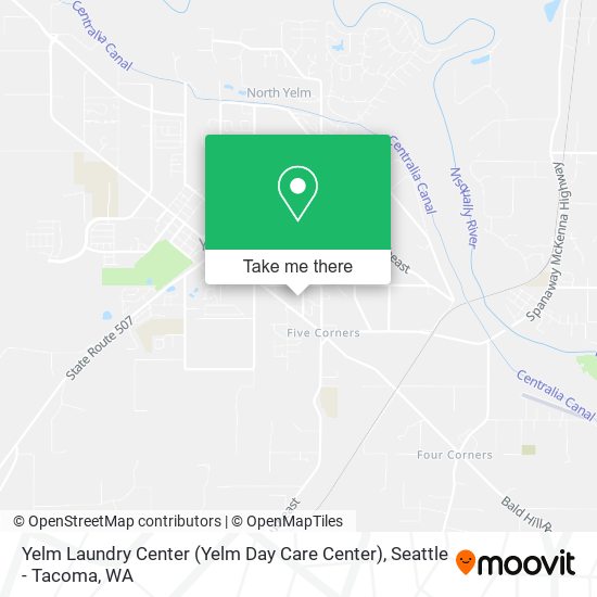 Yelm Laundry Center (Yelm Day Care Center) map