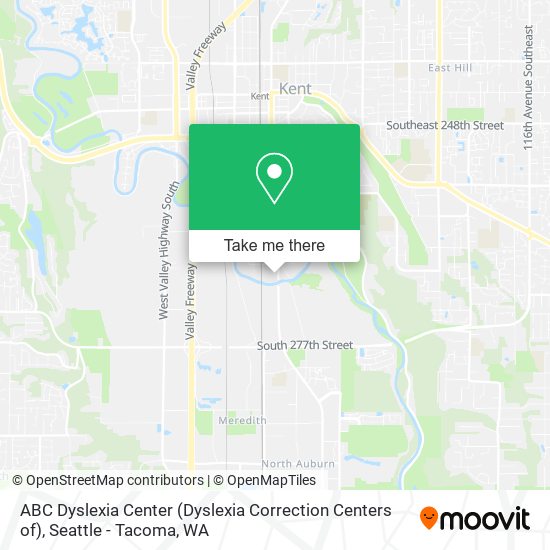 Mapa de ABC Dyslexia Center (Dyslexia Correction Centers of)