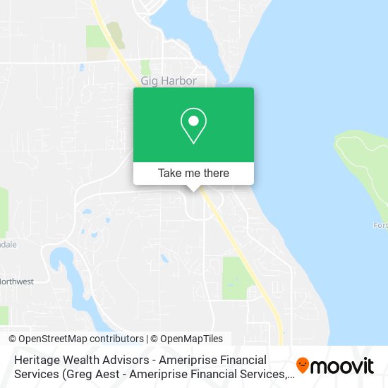 Mapa de Heritage Wealth Advisors - Ameriprise Financial Services