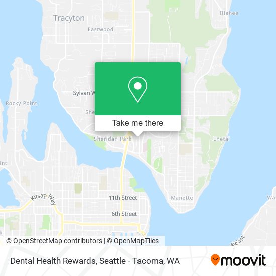Dental Health Rewards map