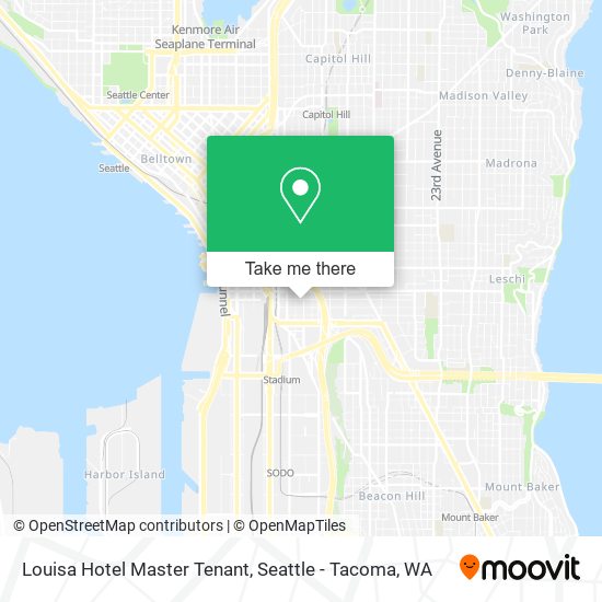 Louisa Hotel Master Tenant map