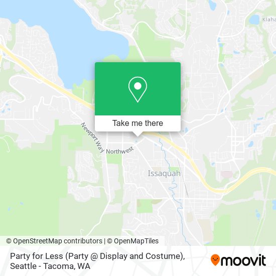 Party for Less (Party @ Display and Costume) map