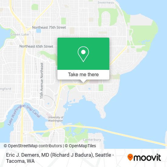 Mapa de Eric J. Demers, MD (Richard J Badura)