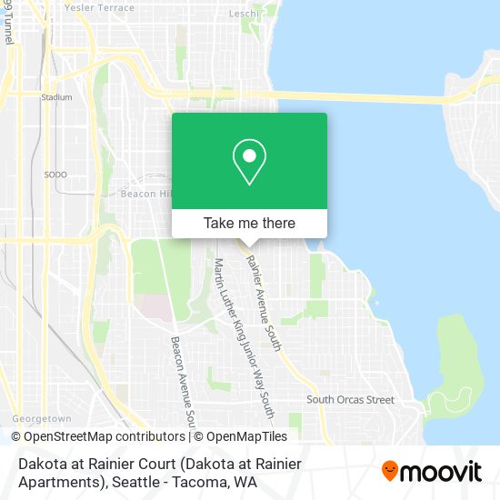 Dakota at Rainier Court map