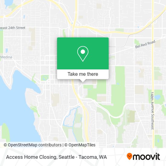 Access Home Closing map