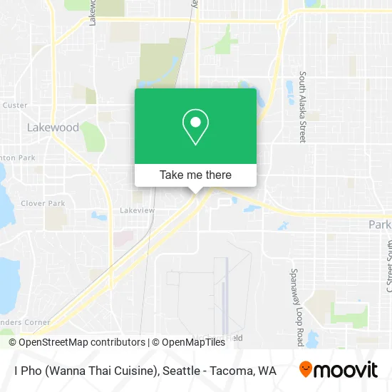 Mapa de I Pho (Wanna Thai Cuisine)