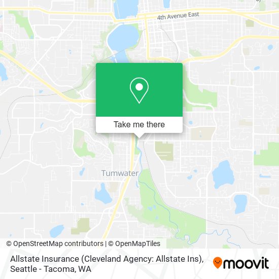 Allstate Insurance (Cleveland Agency: Allstate Ins) map