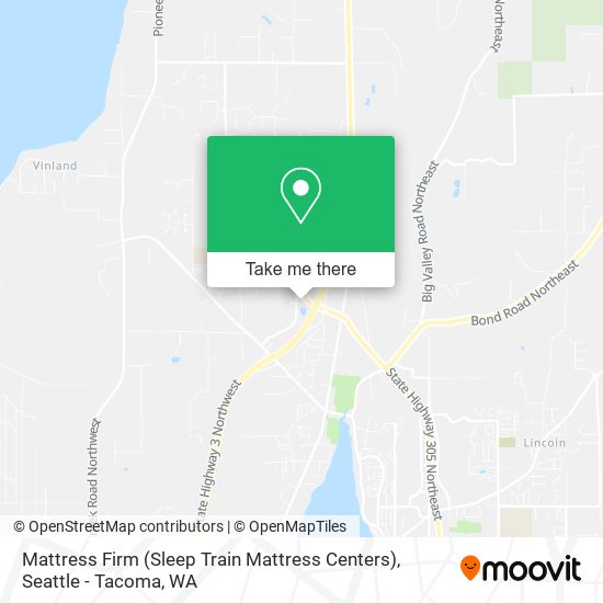 Mattress Firm (Sleep Train Mattress Centers) map