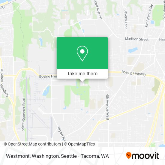 Mapa de Westmont, Washington