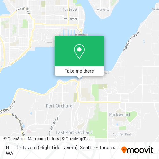 Mapa de Hi Tide Tavern (High Tide Tavern)