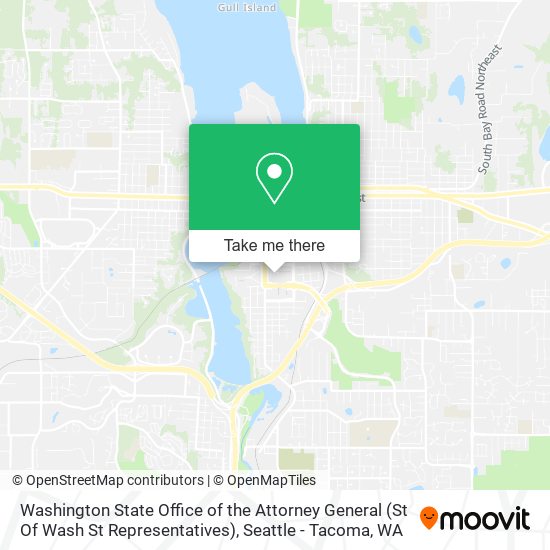 Washington State Office of the Attorney General (St Of Wash St Representatives) map