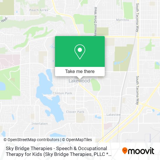 Sky Bridge Therapies - Speech & Occupational Therapy for Kids map