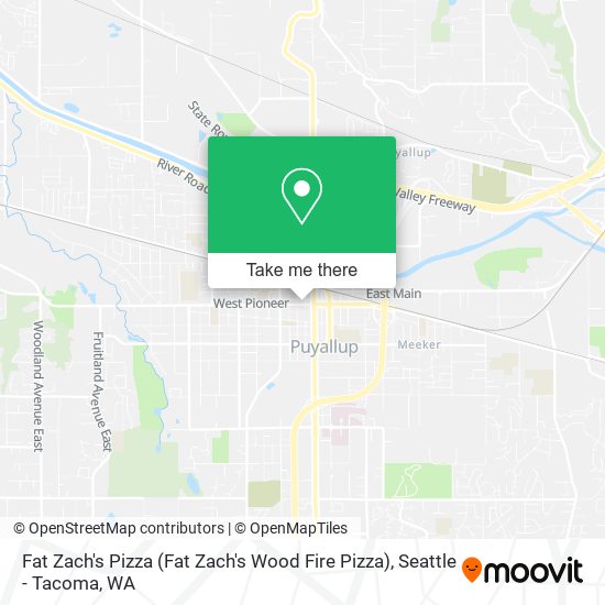 Mapa de Fat Zach's Pizza (Fat Zach's Wood Fire Pizza)