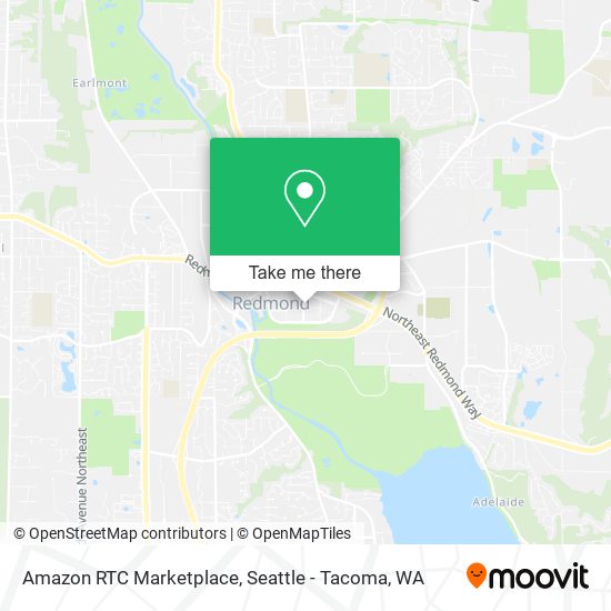 Amazon RTC Marketplace map