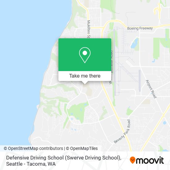Mapa de Defensive Driving School (Swerve Driving School)