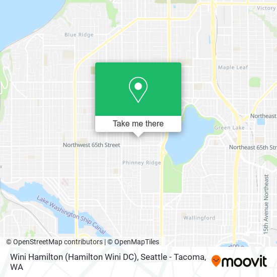 Wini Hamilton (Hamilton Wini DC) map